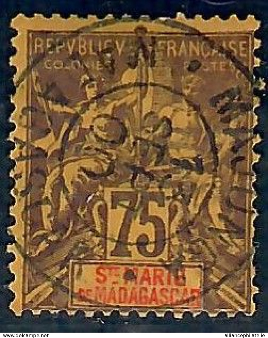 Lot N°A5595 Sainte Marie De Madagascar  N°12 Oblitéré Qualité TB - Unused Stamps