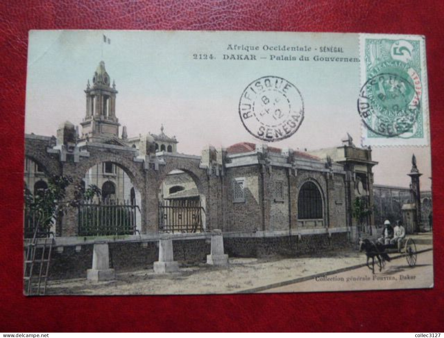 F23 - Afrique Occidentale - Sénégal - Dakar - Palais Du Gouvernement - 1912 - - Senegal