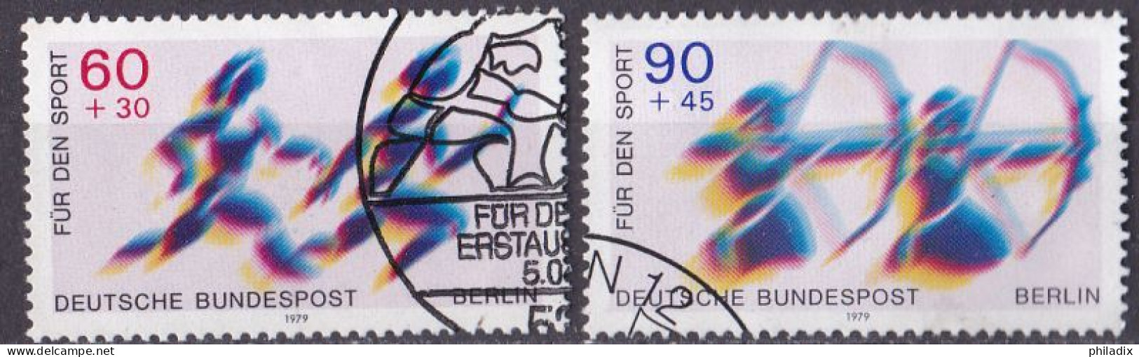 Berlin 1979 Mi. Nr. 596-597 O/used (BER1-1) - Used Stamps