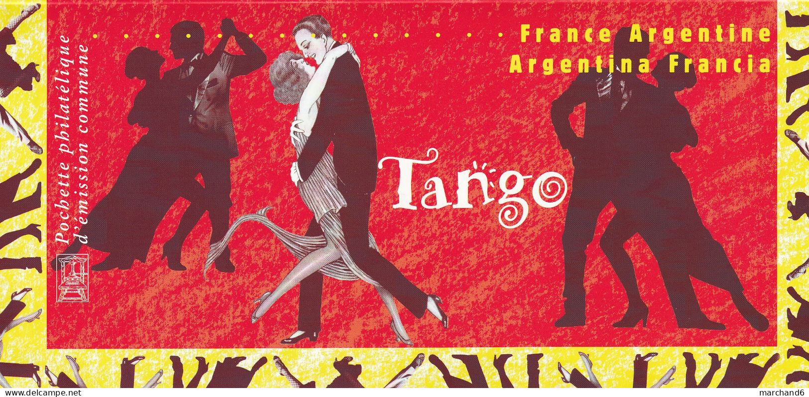 2006 France Argentine Pochette Souvenir N°28 émissions Communes Tango N°3932/33 Et 2614/15 Neuf ** - Autres & Non Classés