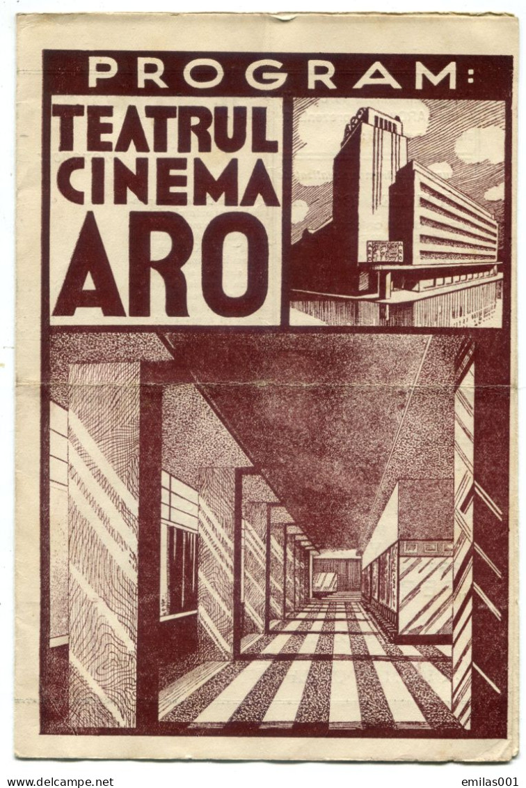 PROGRAMME FILM - Cinèma ARO ( Roumanie ) - Programmes