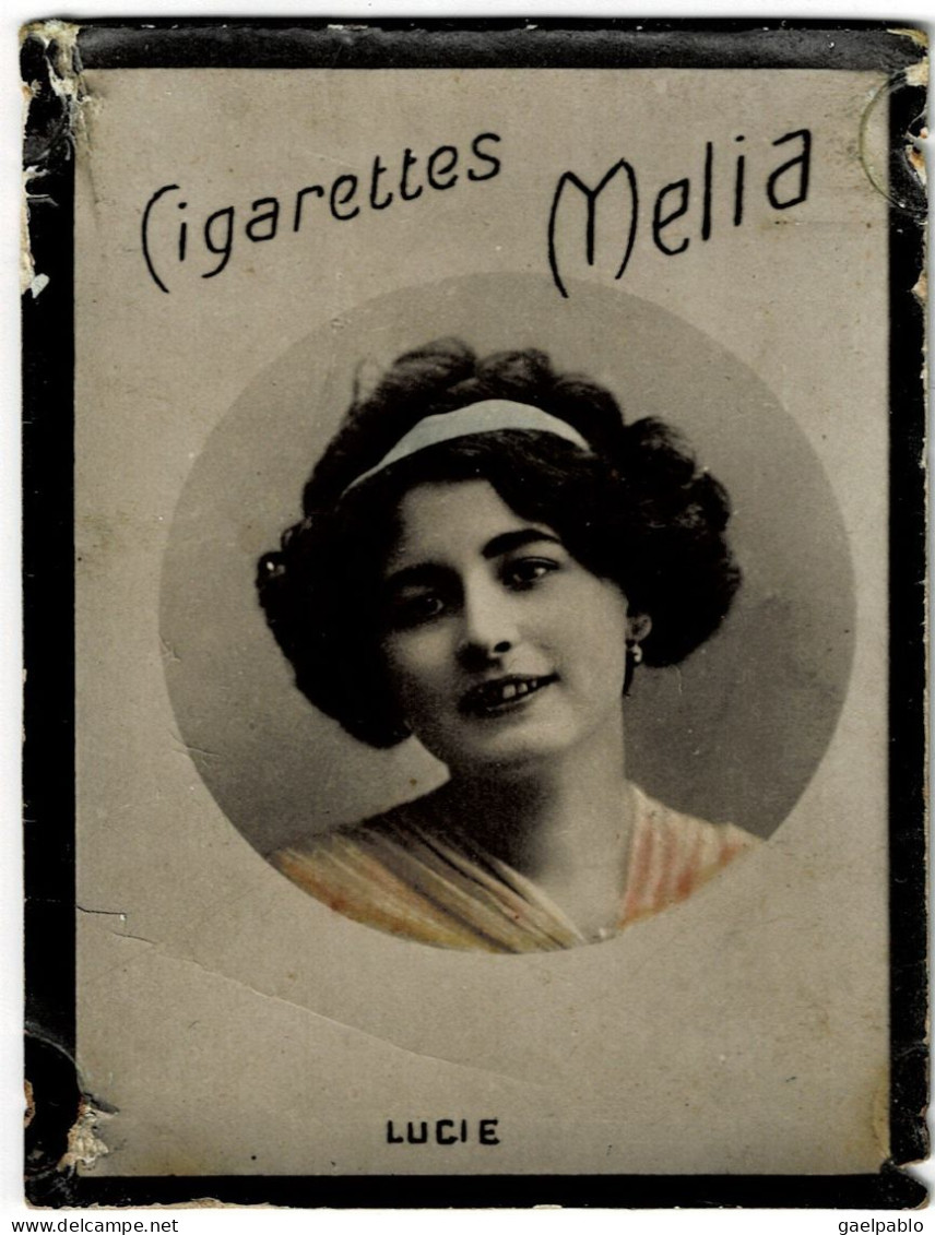CIGARETTES MELIA -  LUCIE  - Tirage J N° 8 - Melia