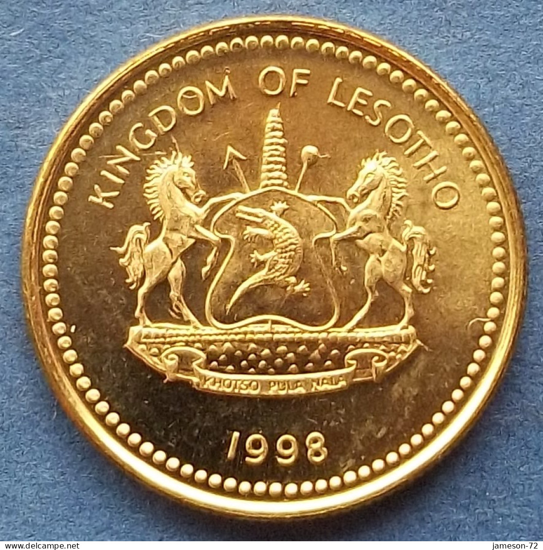 LESOTHO - 20 Lisente 1998 "Flora" KM# 64 Letsie III (1996) - Edelweiss Coins - Lesotho