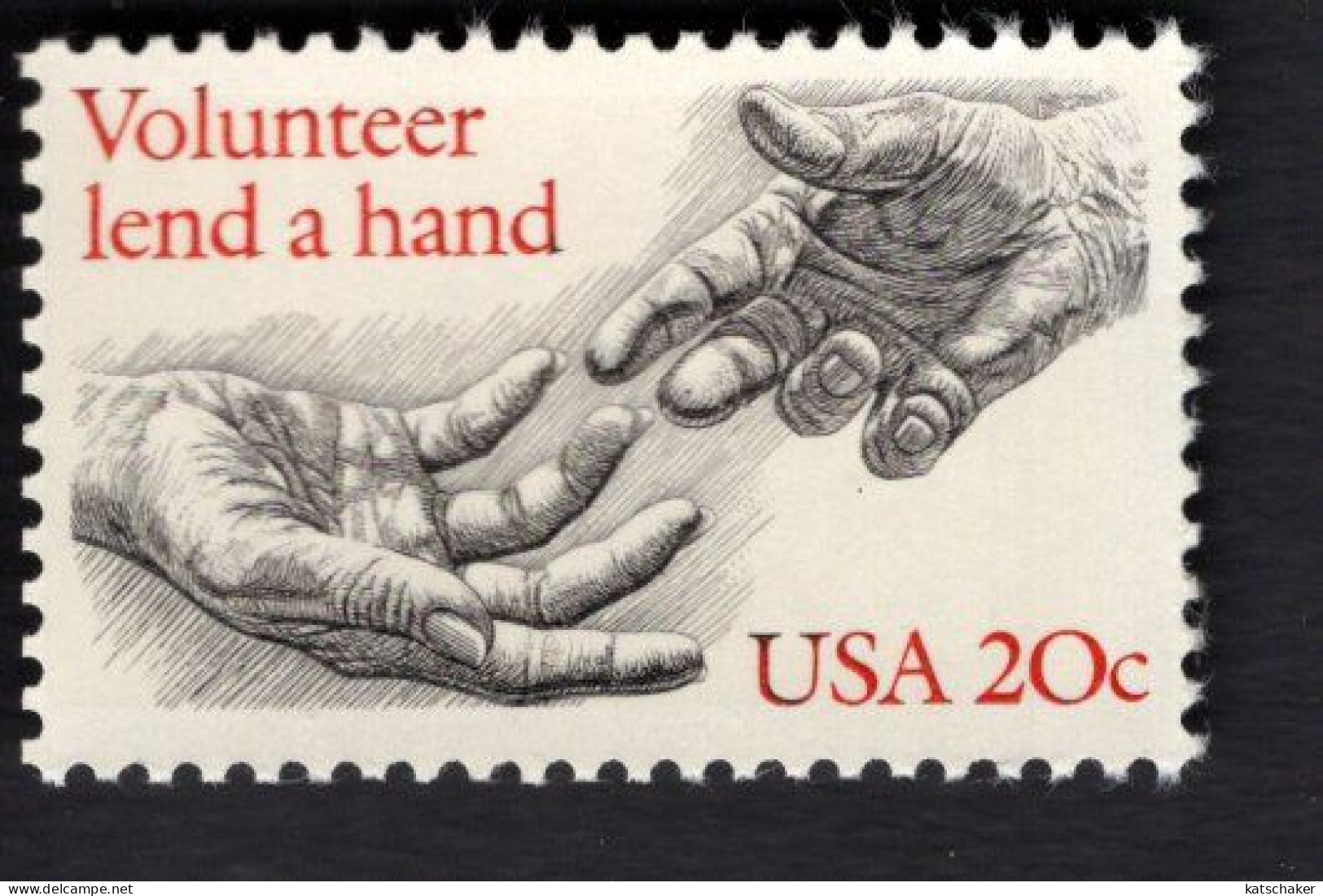 2029964711 1983 SCOTT 2039 (XX) POSTFRIS MINT NEVER HINGED  - VOLUNTEERISM - VOLUNTEER LEND A HAND - Unused Stamps