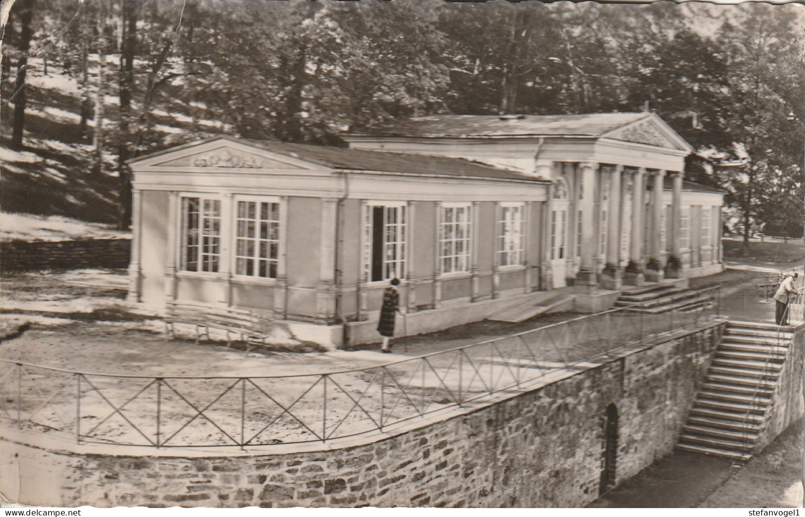 Thermalbad Wiesenbad  1957  Wandelhalle - Autres & Non Classés