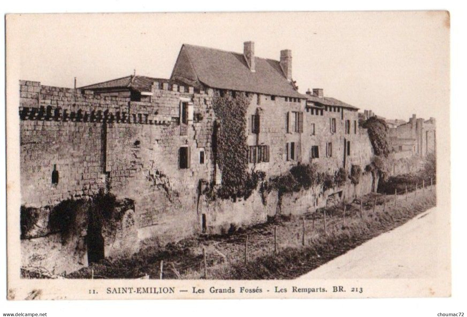 (33) 656, Saint St Emilion, BR 213, Les Grands Fossés, Les Remparts - Saint-Emilion