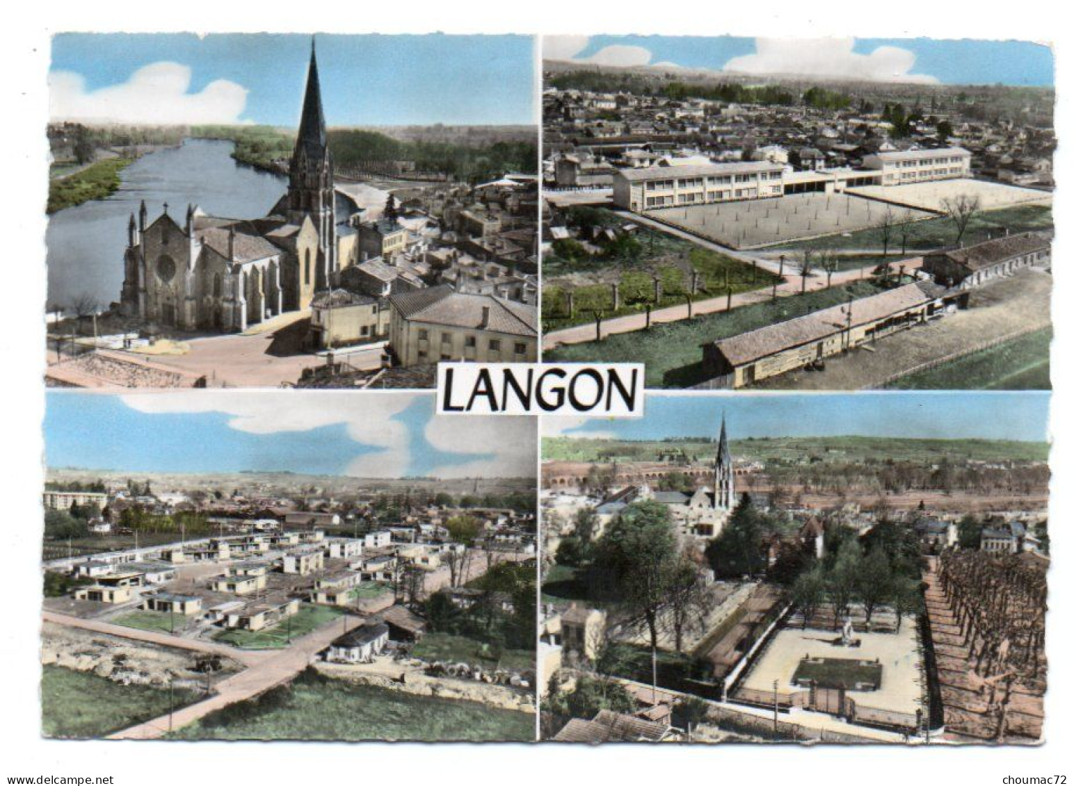 GF (33) 647, Langon, Lapie , Multi-vues Aérienne - Langon