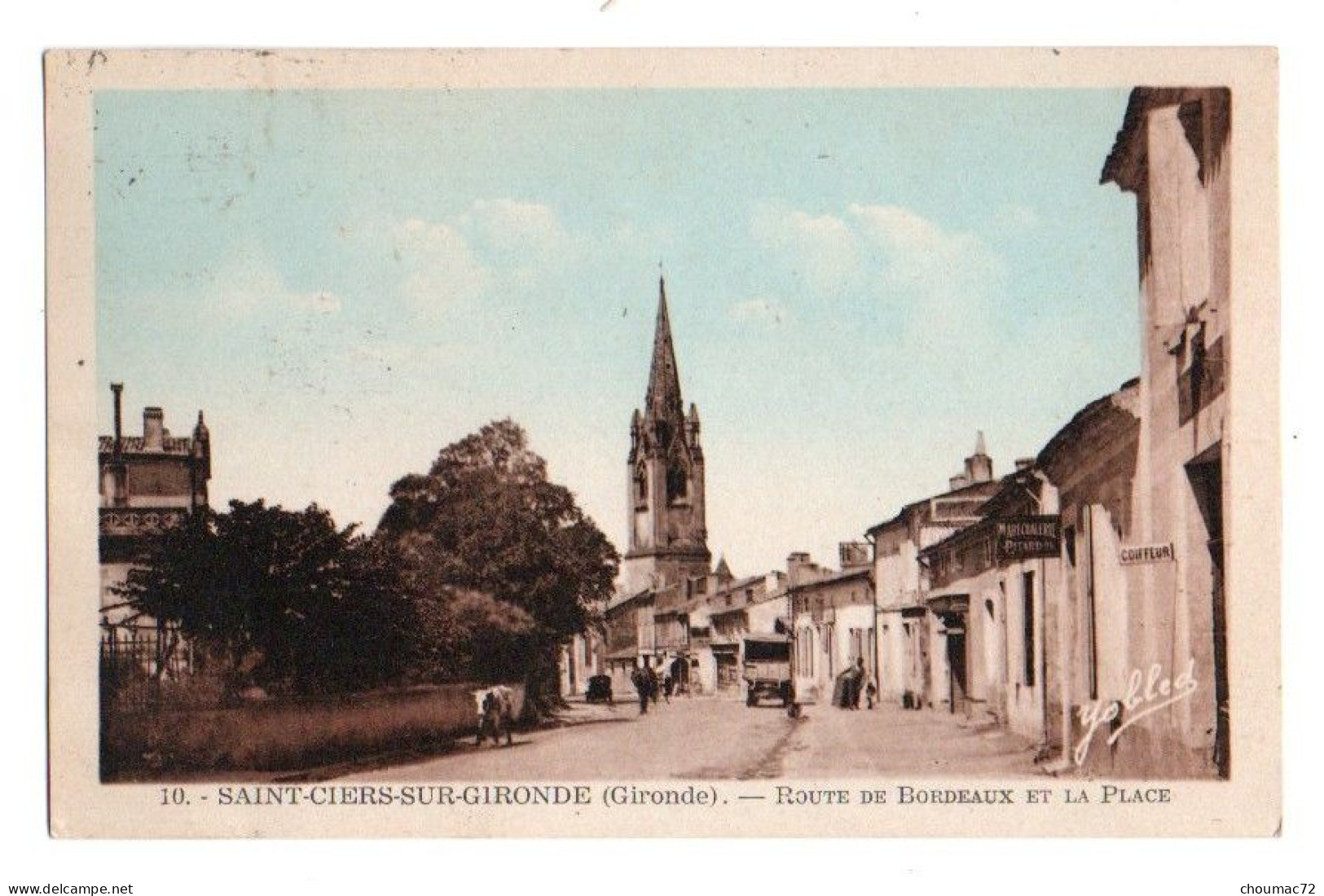 (33) 618, Saint St Ciers Sur Gironde, Renaud-Buzaud 10, Route De Bordeaux Et La Place - Andere & Zonder Classificatie