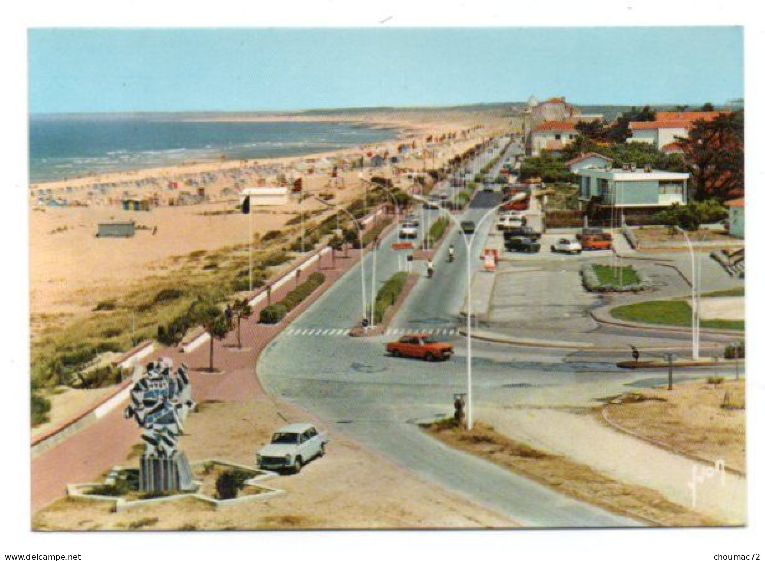 GF (33) 485, Soulac Sur Mer, Yvon 10 6159, La Plage Et Le Front De Mer - Soulac-sur-Mer