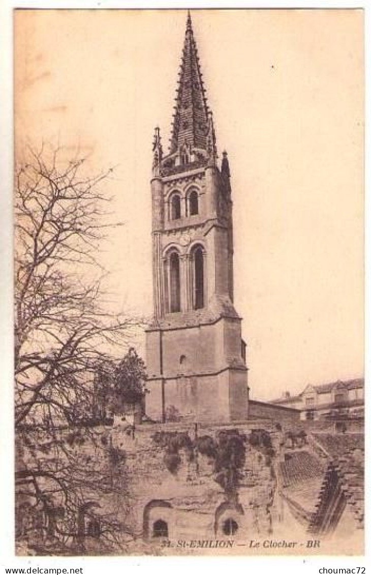 (33) 438, Saint St Emilion, Bloc BR 31, Le Clocher - Saint-Emilion