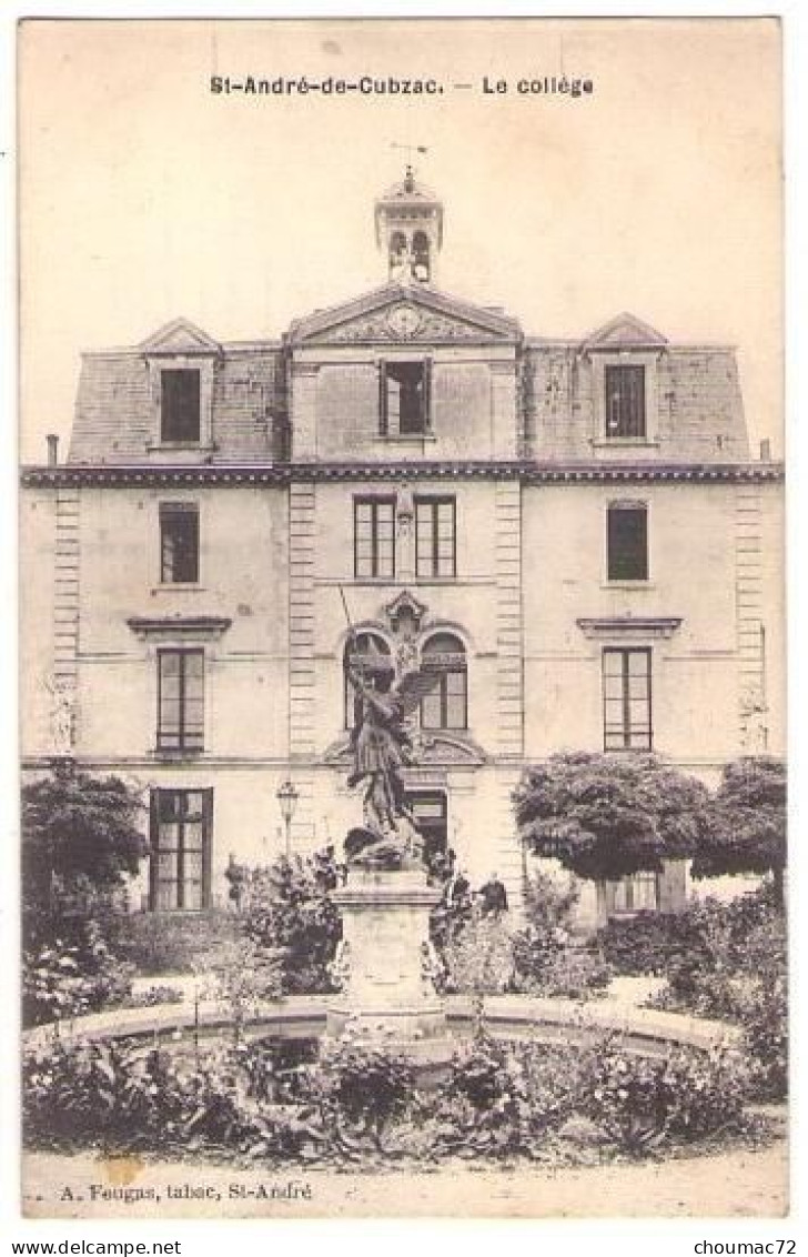 (33) 326, Saint St André De Cubzac, Fougas, Le Collège - Other & Unclassified