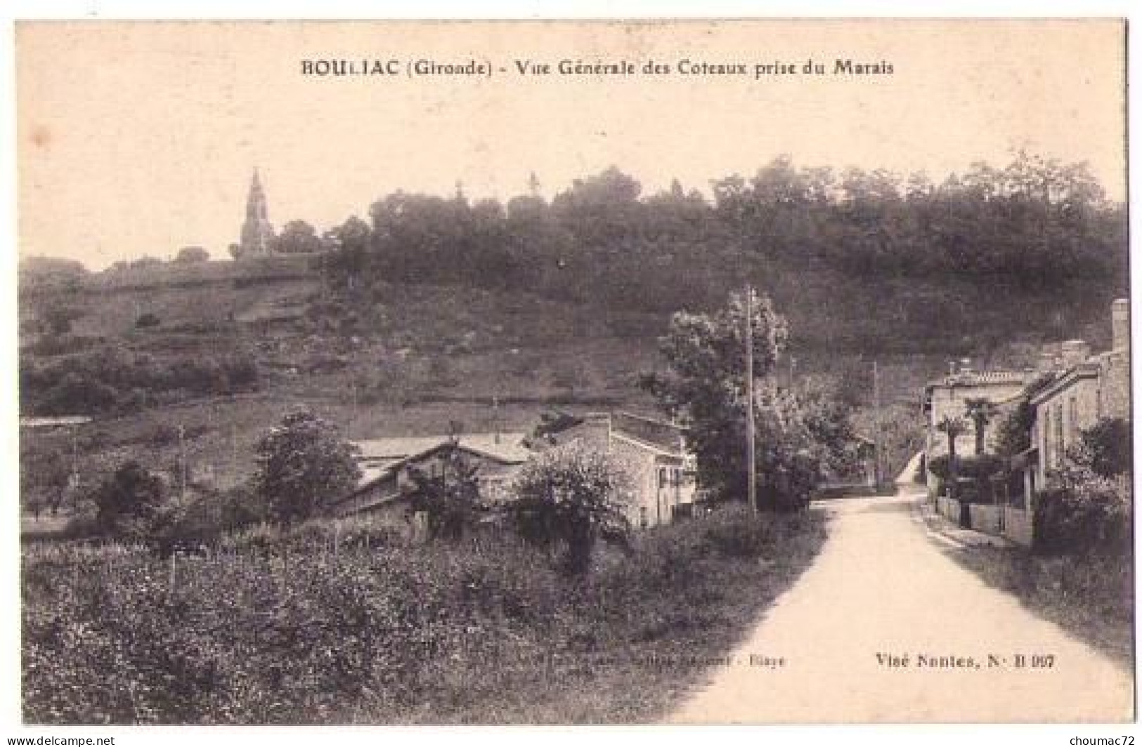 (33) 303, Bouliac, Vue Générale Des Coteaux Prise Du Marais - Other & Unclassified