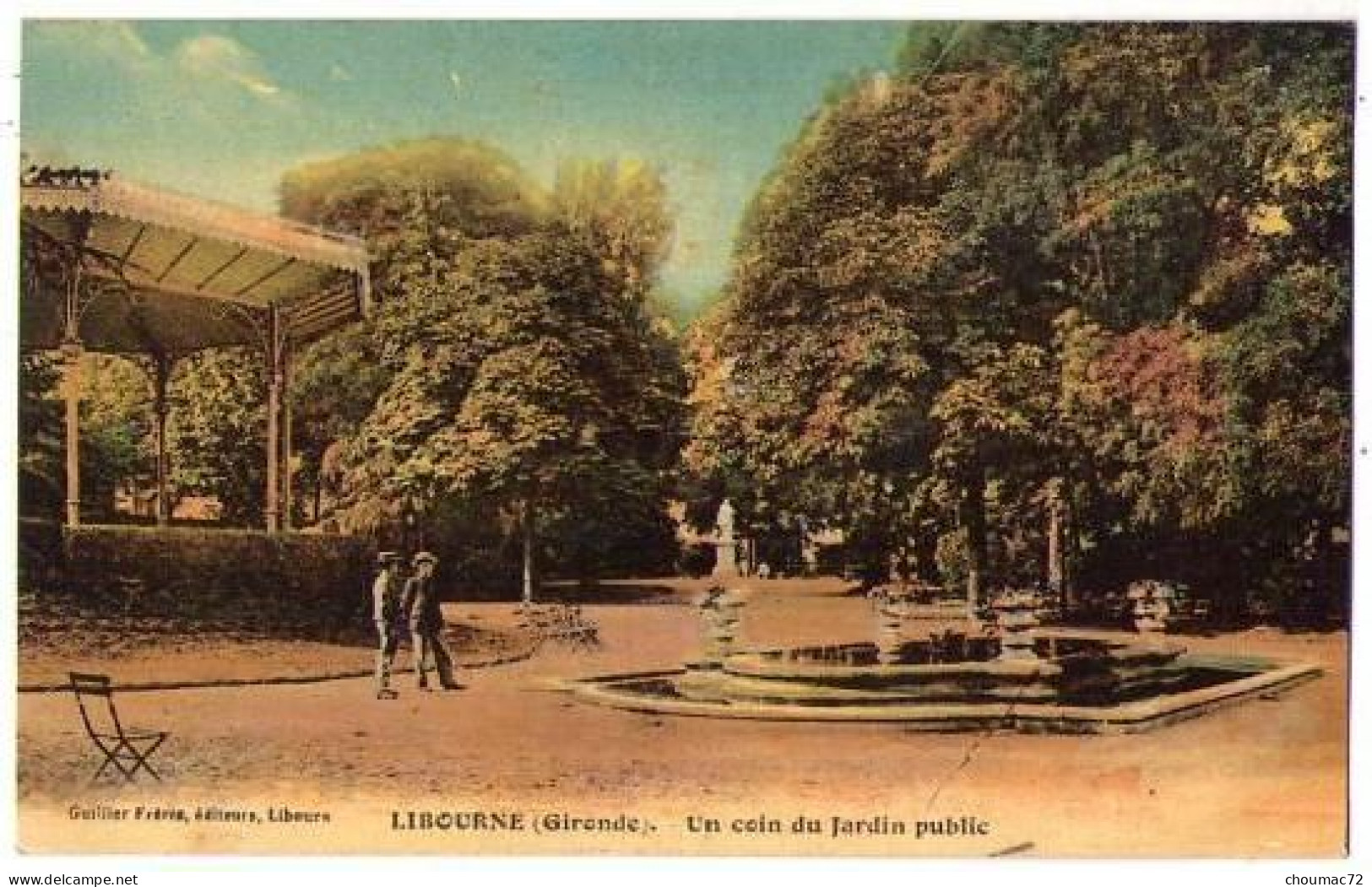 (33) 224, Libourne, Guillier, Un Coin Du Jardin Public - Libourne