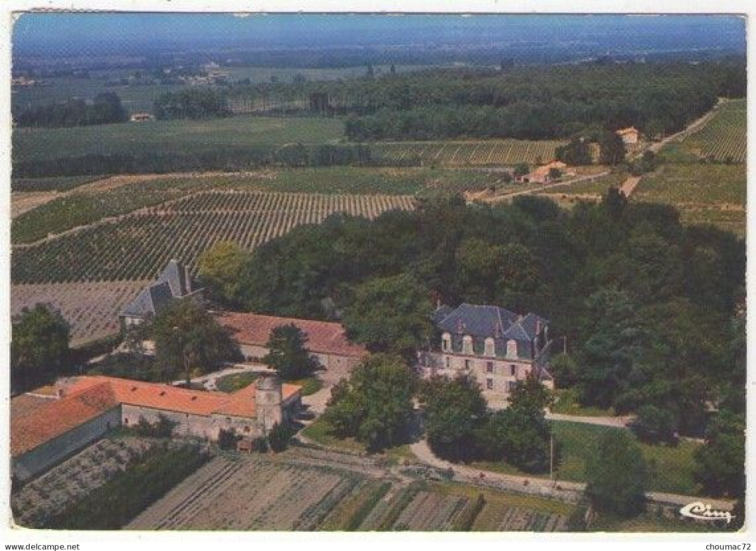 GF (33) 170, Sauternes, Combier E 33 504 99 1 0283, Circuit Du Sauternais, Château Guiraud  - Andere & Zonder Classificatie