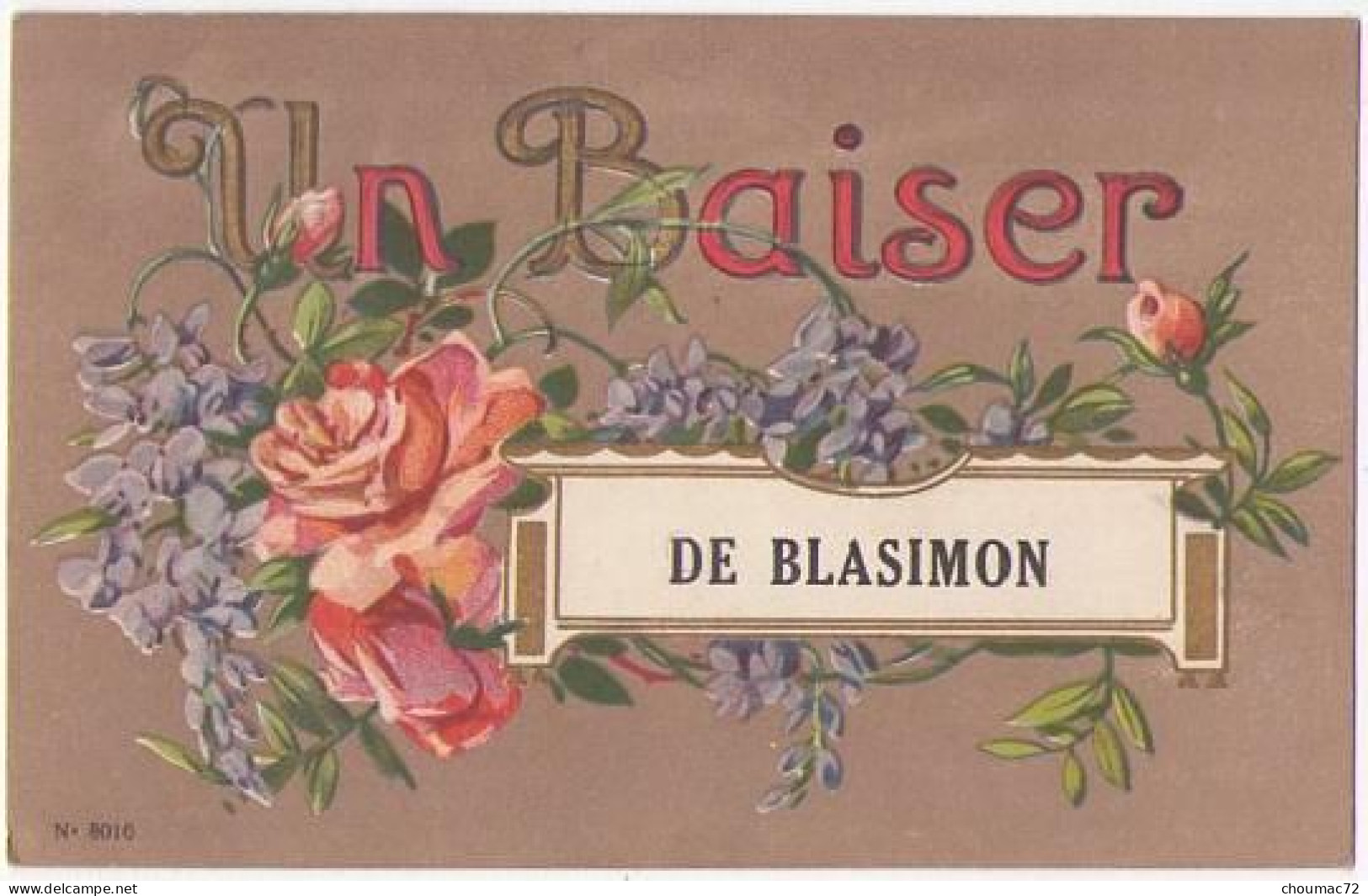 (33) 062, Blasimon, 8010, Un Baiser De Blasimon - Autres & Non Classés