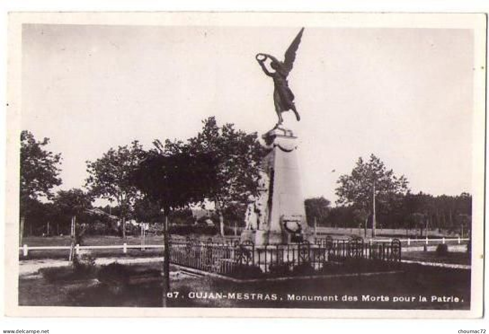 (33) 039, Gujan-Mestras, Toulisse 67, Monument Des Morts Pour La Patrie - Gujan-Mestras