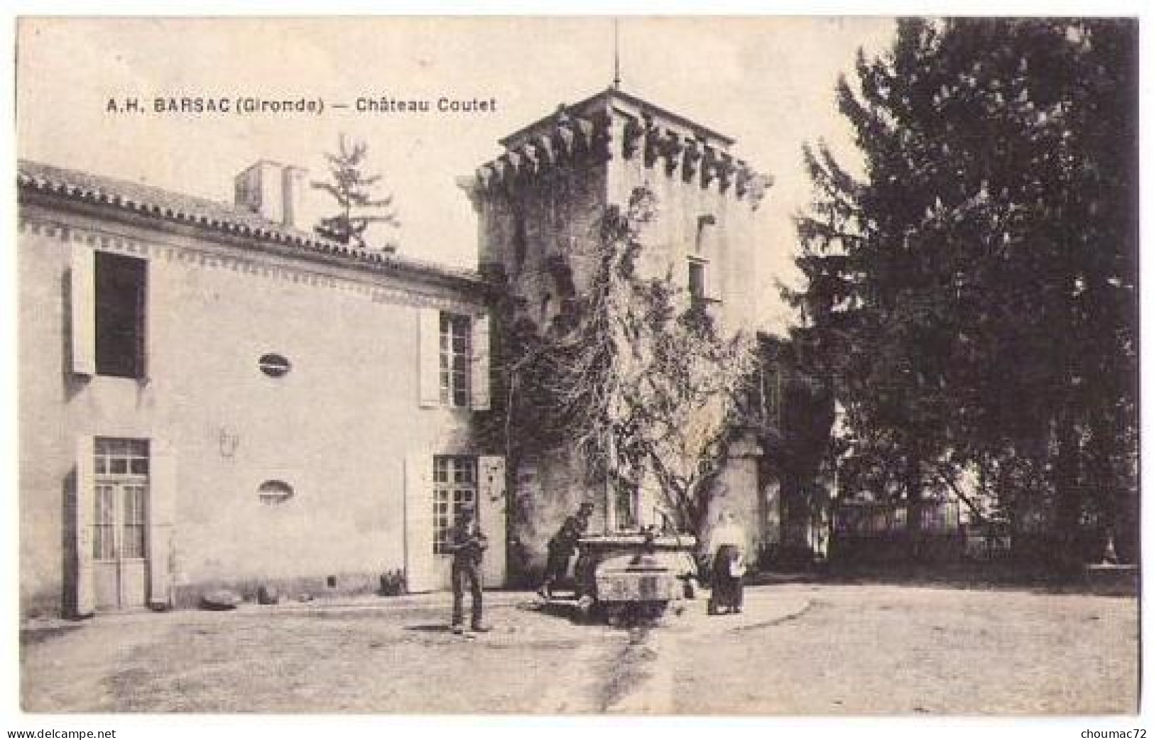 (33) 031, Barsac, AH, Château Coutet - Autres & Non Classés