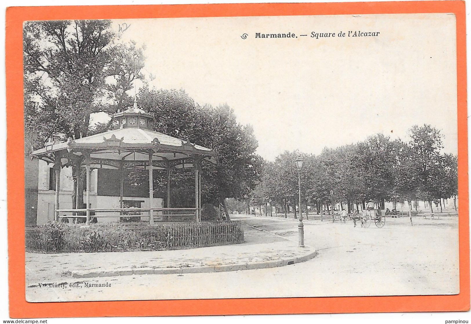 47 - MARMANDE - Square  De L'Alcazar - Kiosque à Musique - Marmande