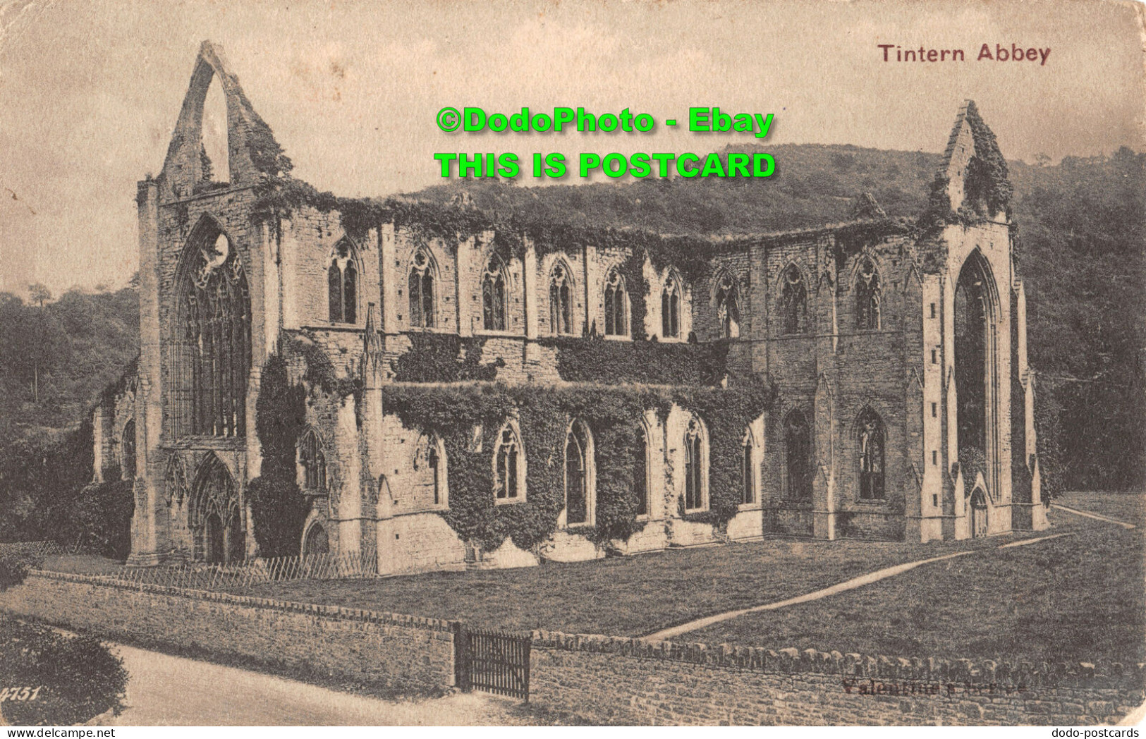 R454707 4751. Tintern Abbey. Valentines Series. 1906 - Monde