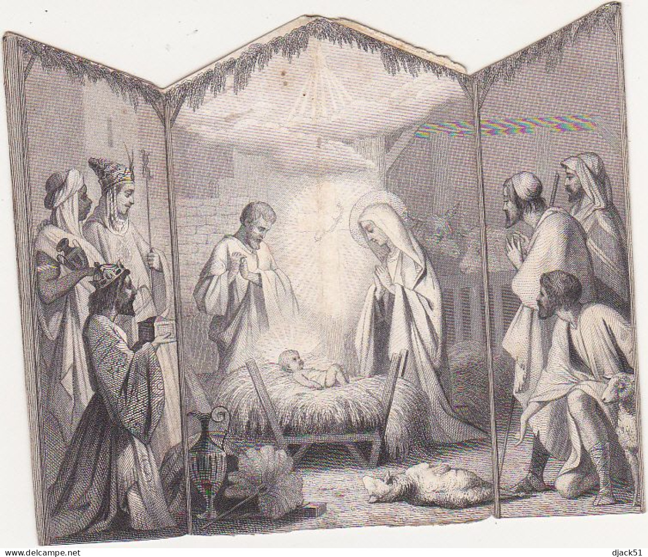 Religion / Christianisme / 1864 / Canivet, Image Religieuse, Dentelles - Religion & Esotericism