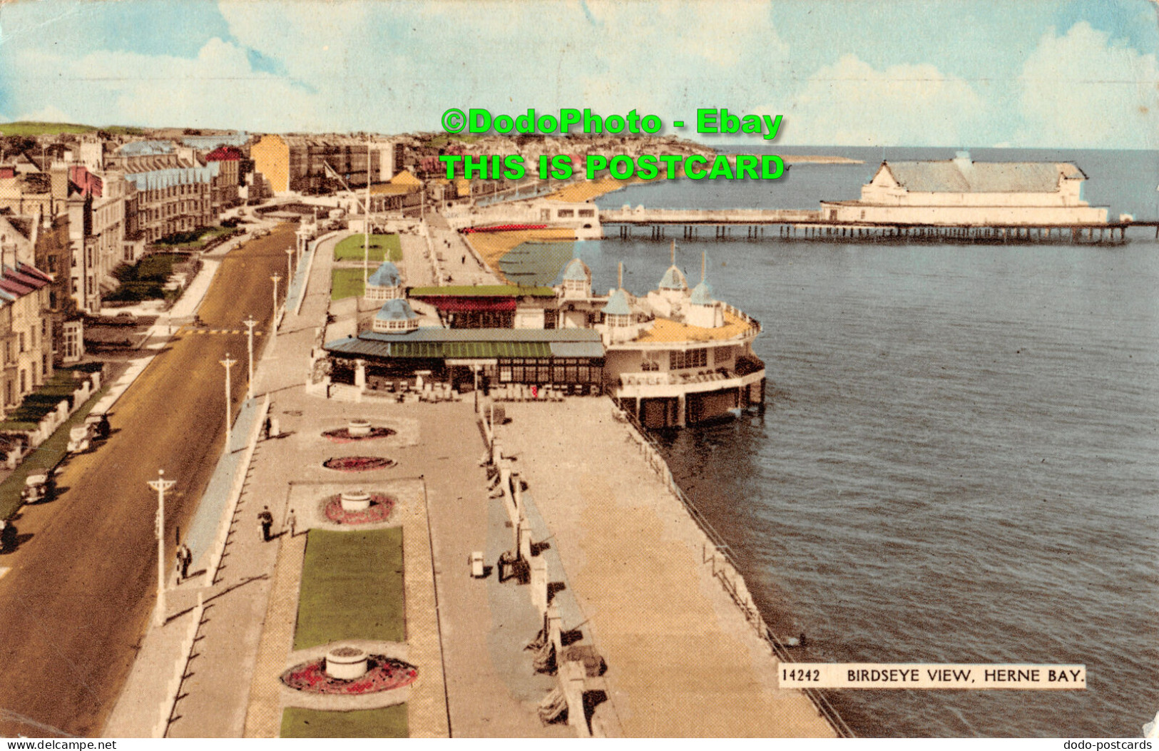 R455033 14242. Birdseye View. Herne Bay. Norman. Shoesmith And Etheridge. 1961 - Welt