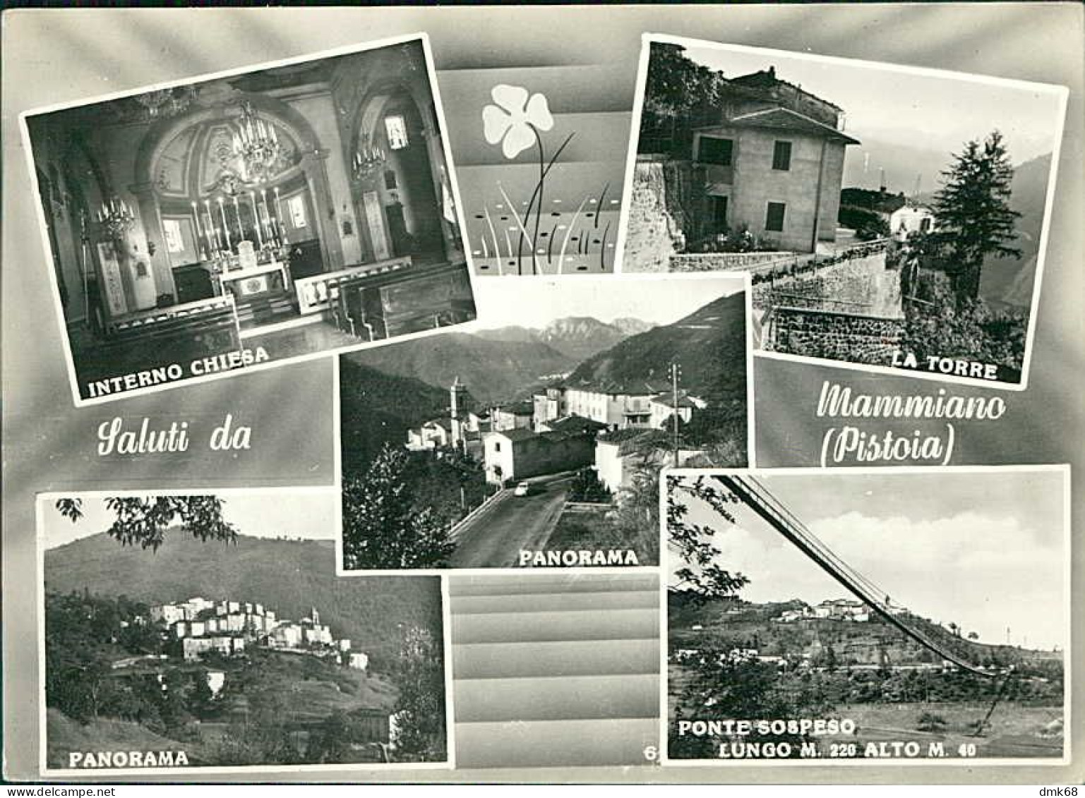 MAMMIANO ( SAN MARCELLO PITEGLIO / PISTOIA ) SALUTI - VEDUTINE - EDIZ. COOPERATIVA DEL POPOLO - SPEDITA 1964 (20603) - Pistoia