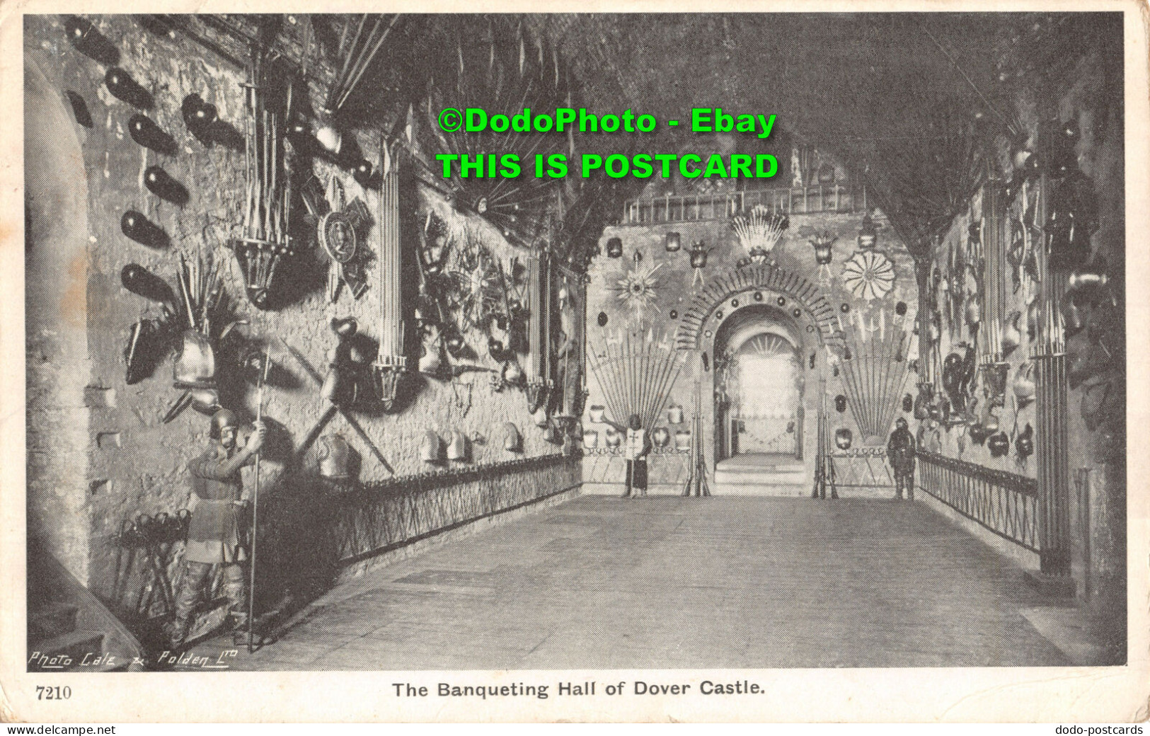 R454711 Gale And Polden. 7210. The Banqueting Hall Of Dover Castle. The Wellingt - Monde