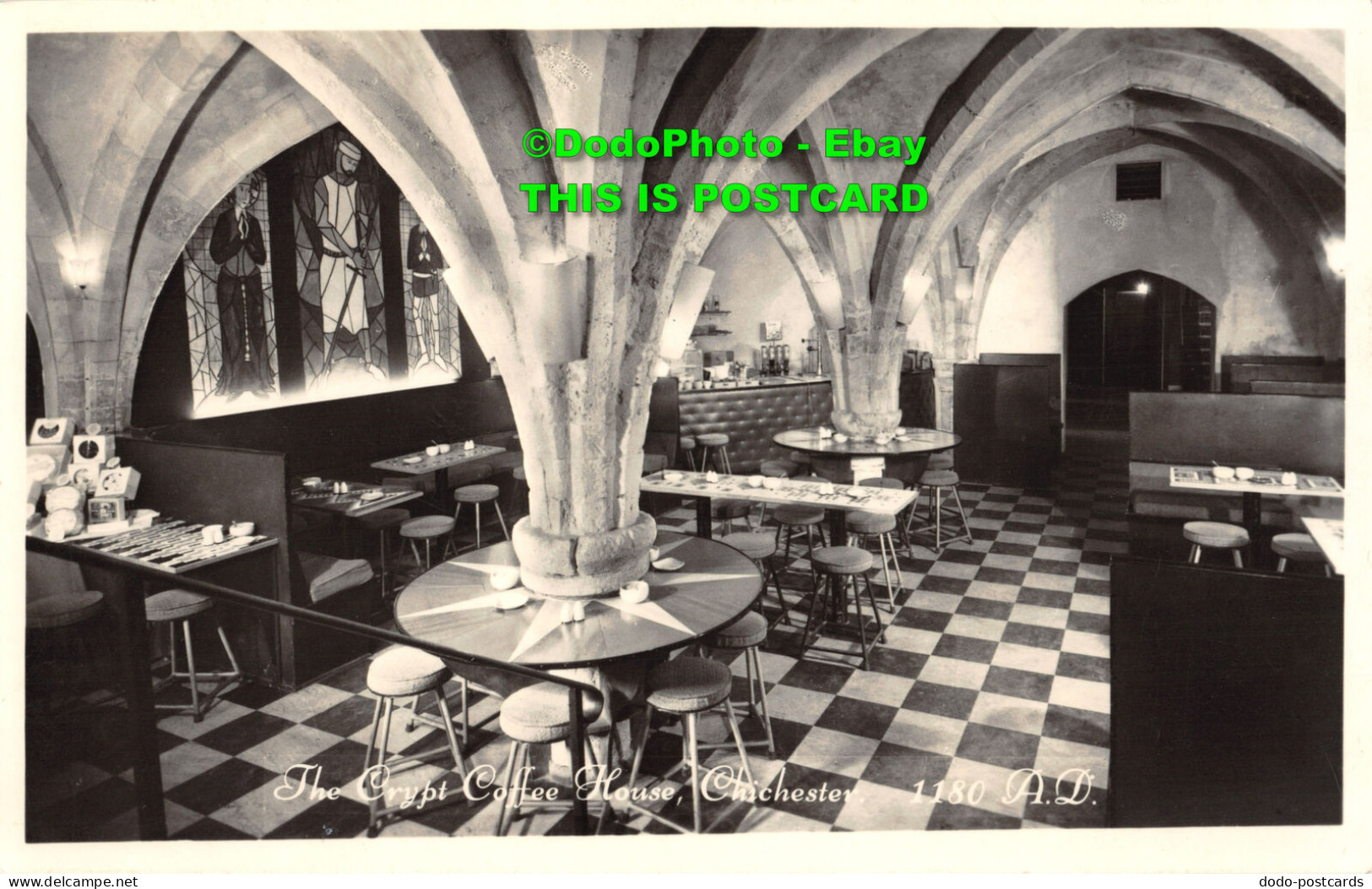 R454845 The Crypt Coffee House. Chichester. 1180 A. D. RP - Welt