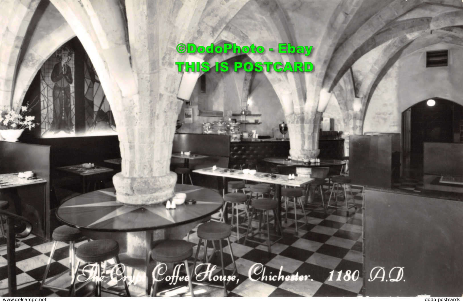 R454846 The Crypt Coffee House. Chichester. 1180 A. D. RP - Monde