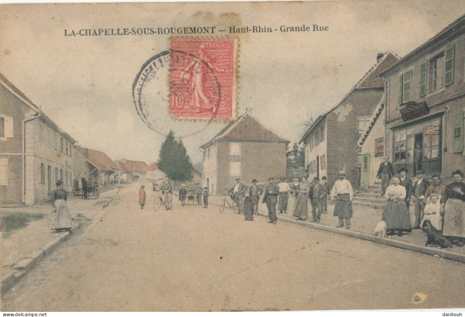 90 // LA CHAPELLE SOUS ROUGEMONT    Grande Rue  / ANIMEE - Sonstige & Ohne Zuordnung