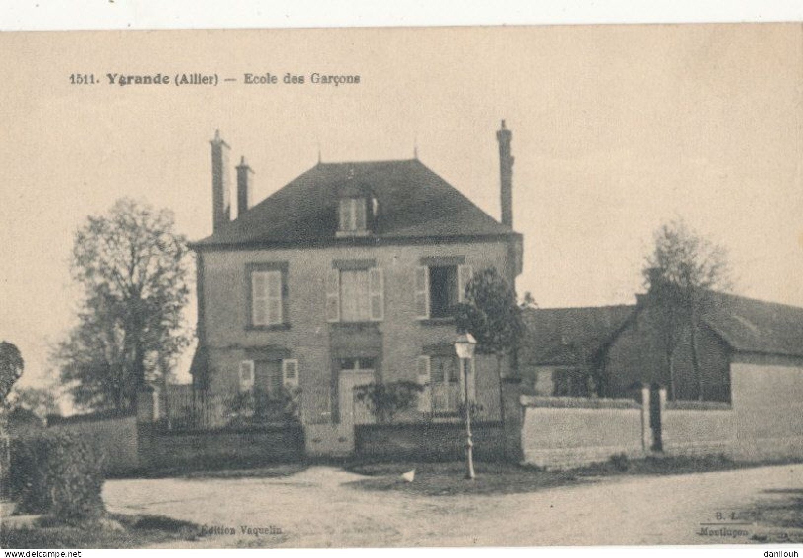03 // YGRANDE   école De Garçons  1511 - Other & Unclassified