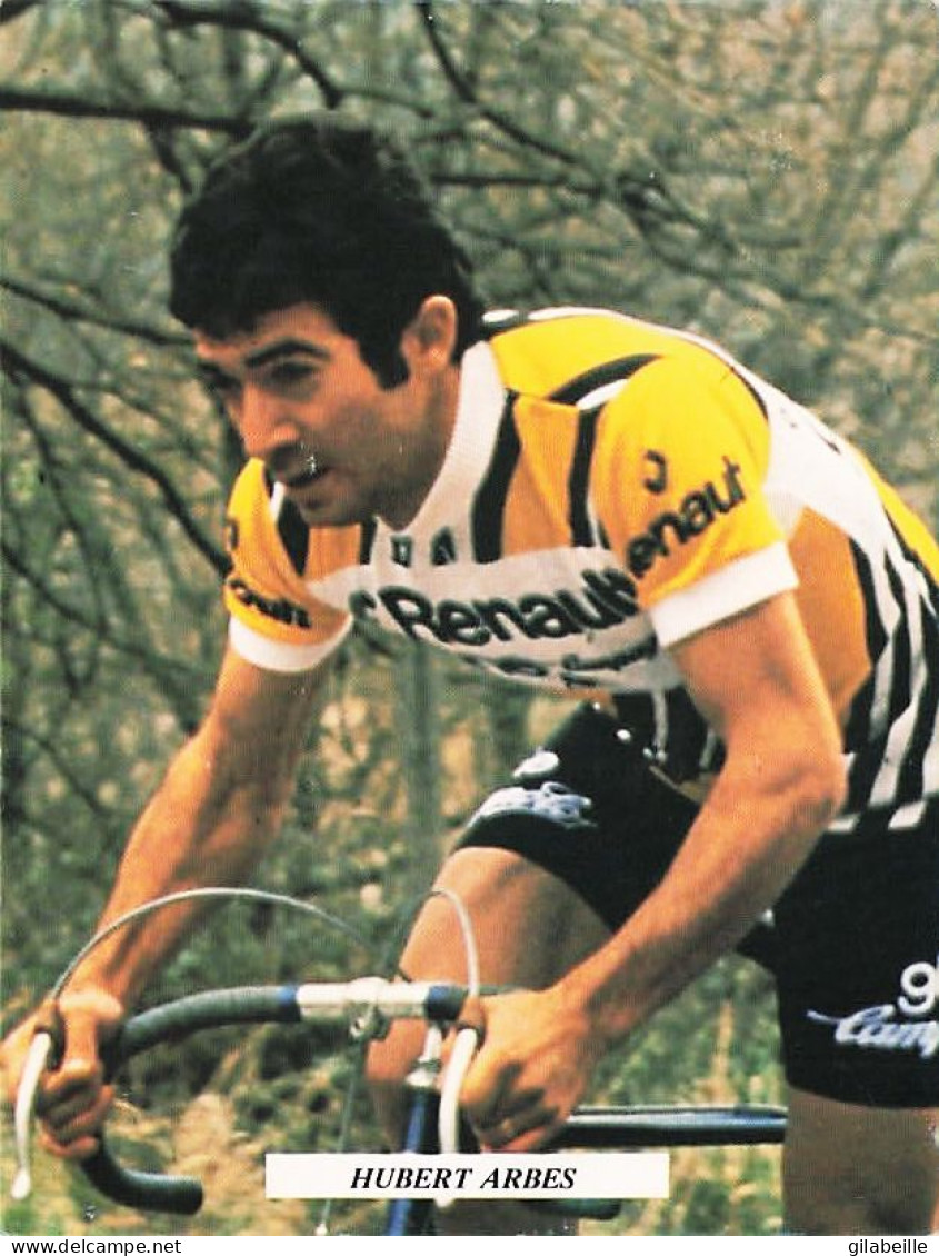 Velo - Cyclisme - Coureur Cycliste Hubert Arbes- Team Renault Gitane  - Cycling