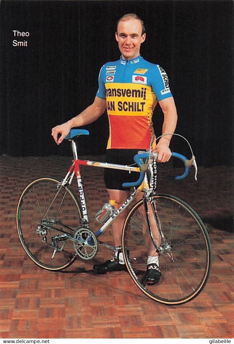 Velo - Cyclisme - Coureur Cycliste Belge Theo Smit - Team Transvemij Van Schilt - 1987 - Cyclisme