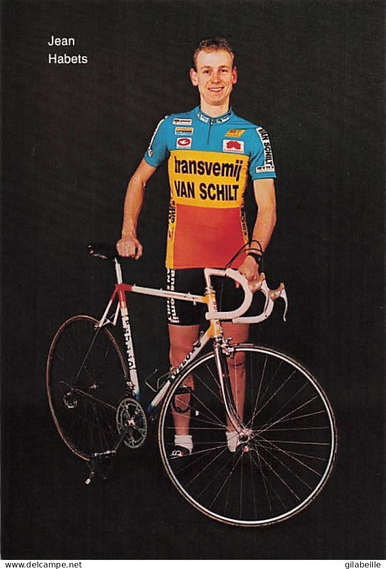 Velo - Cyclisme - Coureur Cycliste Hollandais Jean Habets - Team Transvemij Van Schilt - 1987 - Cycling