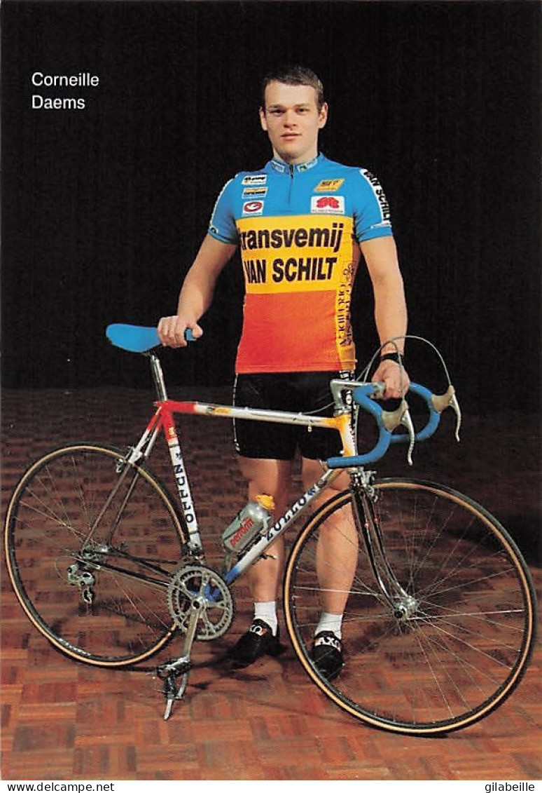 Velo - Cyclisme - Coureur Cycliste Belge Corneille Daems - Team Transvemij Van Schilt - 1987 - Radsport