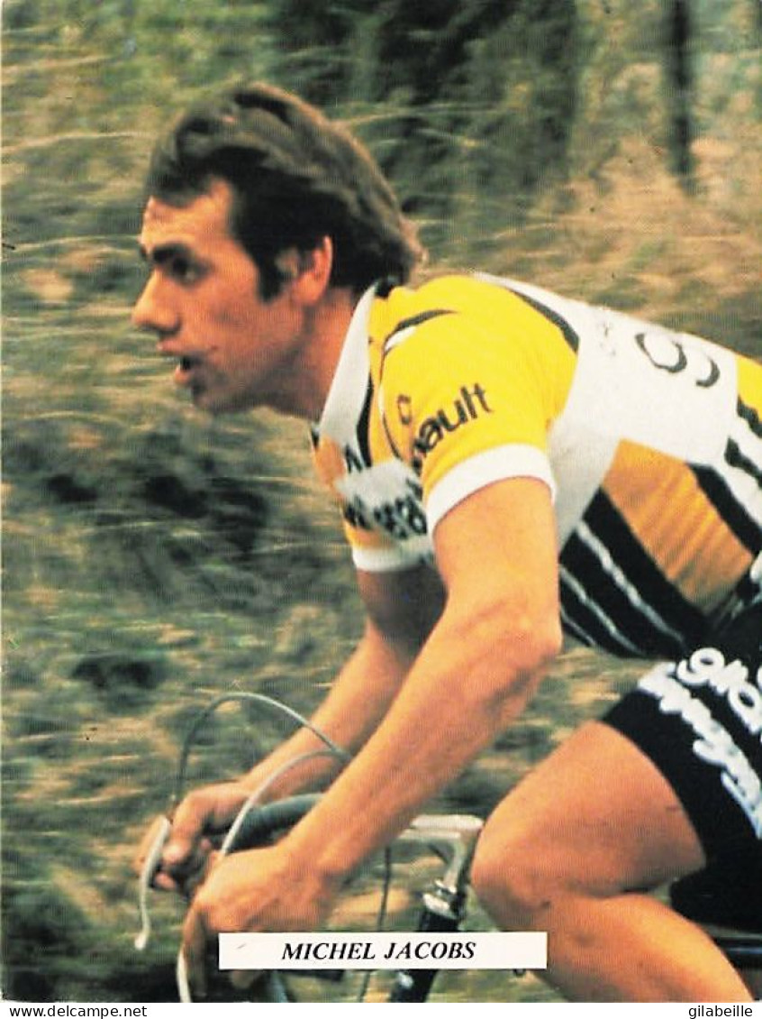 Velo - Cyclisme - Coureur Cycliste Hollandais Michel Jacobs - Team Renault Gitane  - Cyclisme