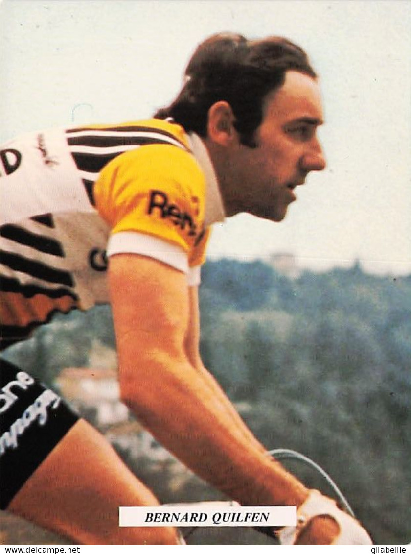 Velo - Cyclisme - Coureur Cycliste Bernard Quilfen - Team Renault Gitane  - Radsport