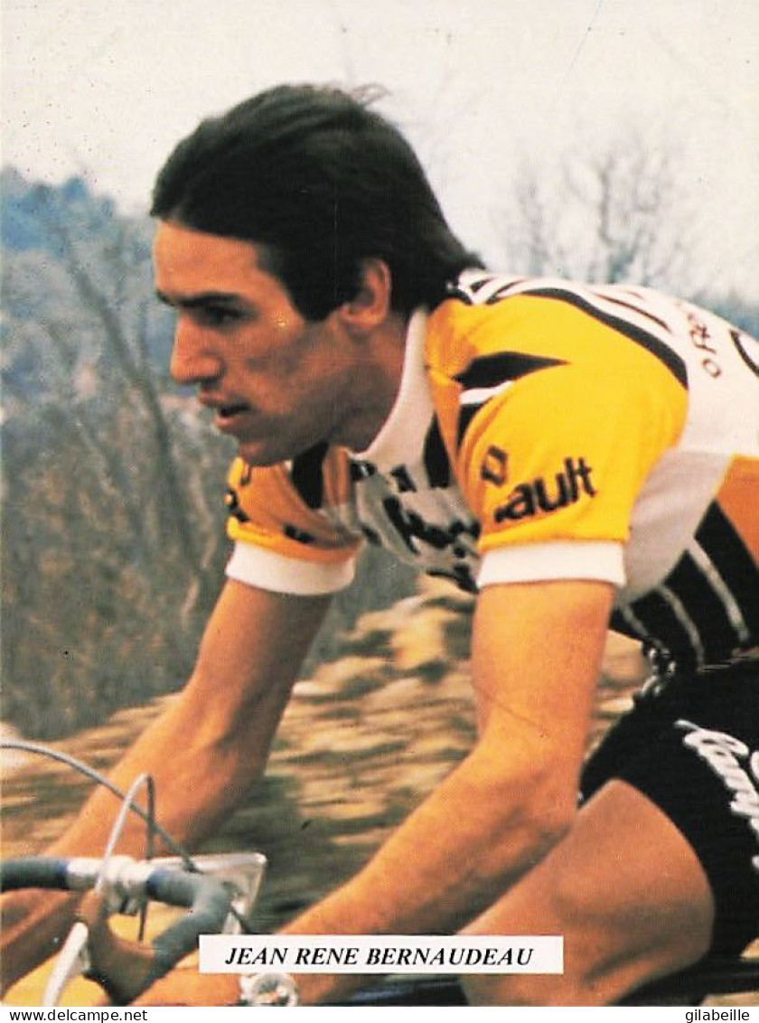 Velo - Cyclisme - Coureur Cycliste Jean René Bernaudeau - Team Renault Gitane  - Cycling