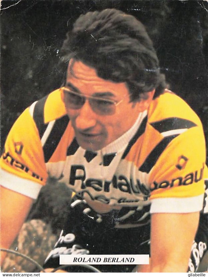 Velo - Cyclisme - Coureur Cycliste Roland Berland  - Team Renault Gitane -  Champion De France 1971 - Radsport