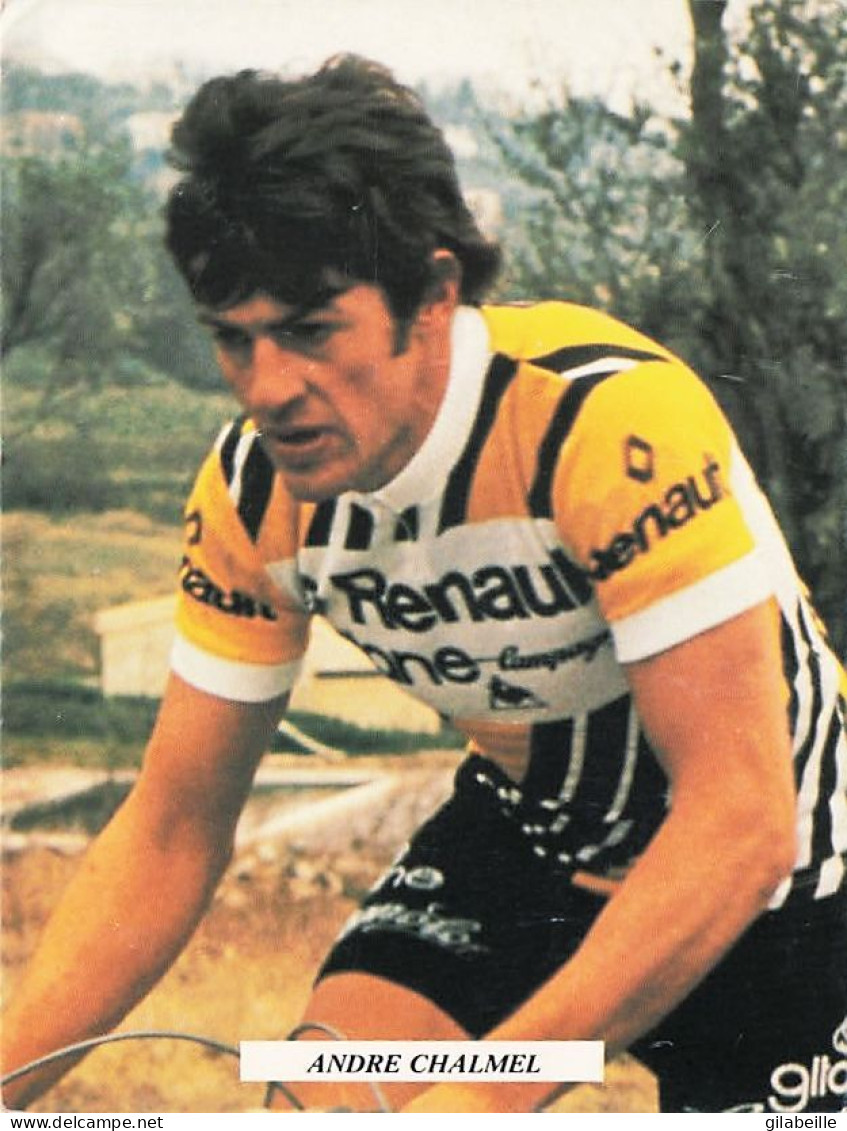 Velo - Cyclisme - Coureur Cycliste André Chalmel - Team Renault Gitane -  - Cycling