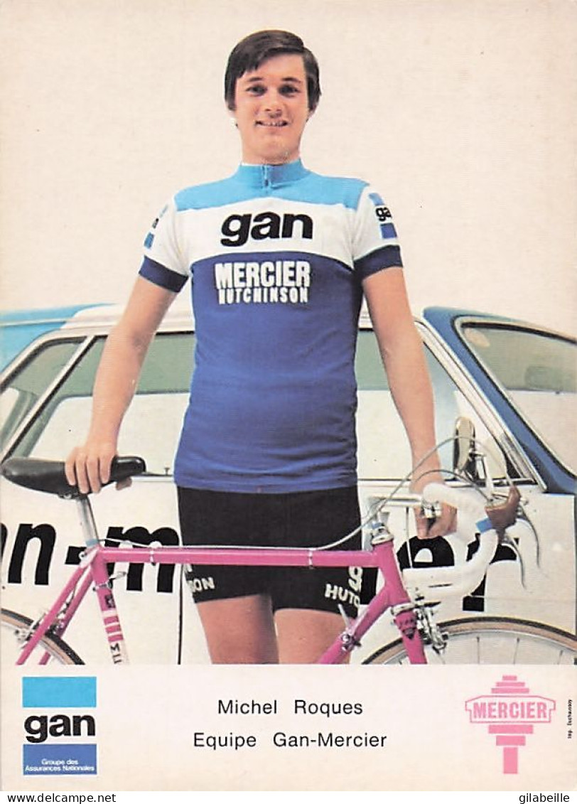 Velo - Cyclisme -  Coureur Cycliste  Michel Roques - Team GAN MERCIER - Cycling
