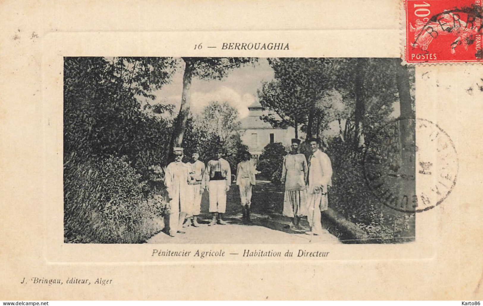 Berrouaghia , Algerie * Pénitencier Agricole , Habitation Du Directeur * éthnique Ethnic Ethno - Other & Unclassified