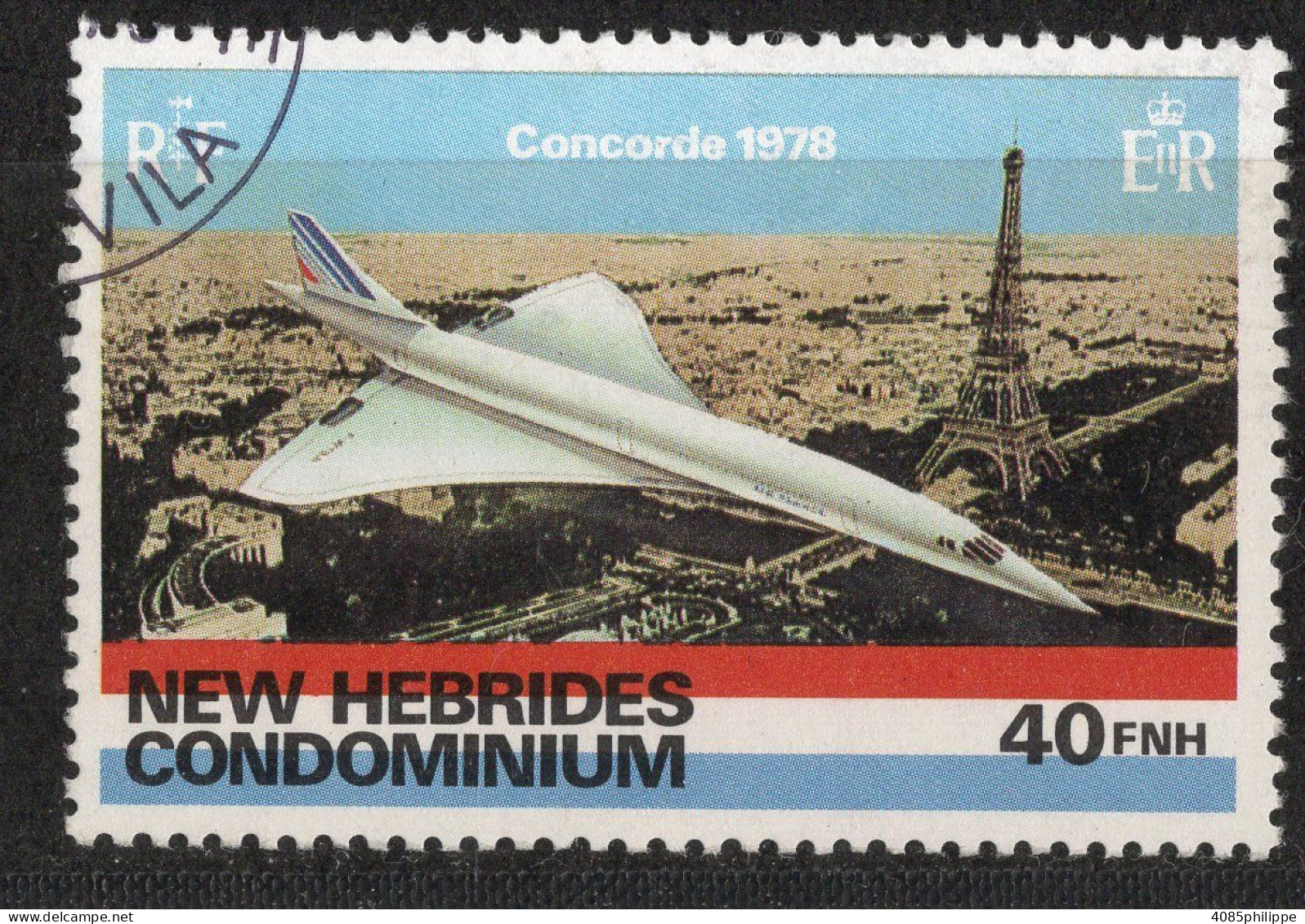 Nouvelles HEBRIDES Timbre-poste N°534 Oblitéré TB  Cote : 4€00 - Used Stamps