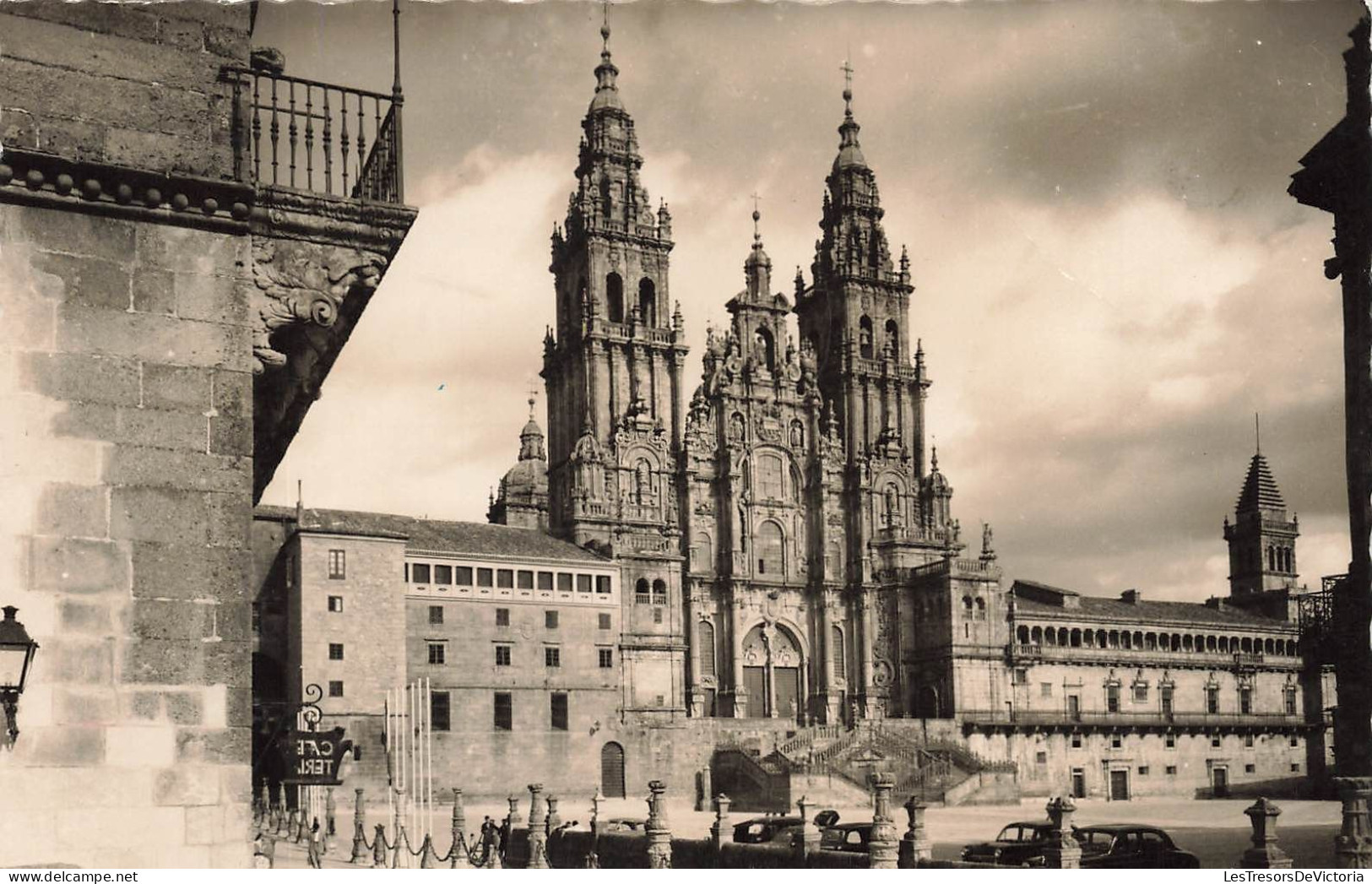 ESPAGNE - Santiago De Compostela - Cathédrale - Façade De L'Obradoiro - Carte Postale - Santiago De Compostela