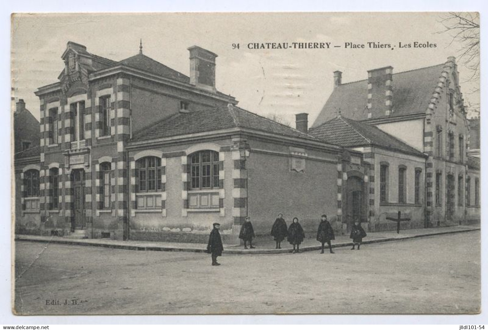 Château-Thierry, Place Thiers, Les écoles (lt 10) - Chateau Thierry