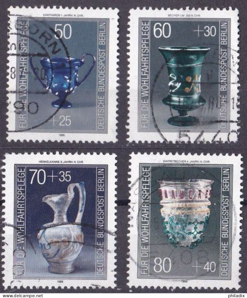 Berlin 1986 Mi. Nr. 765-768 O/used (BER1-1) - Oblitérés