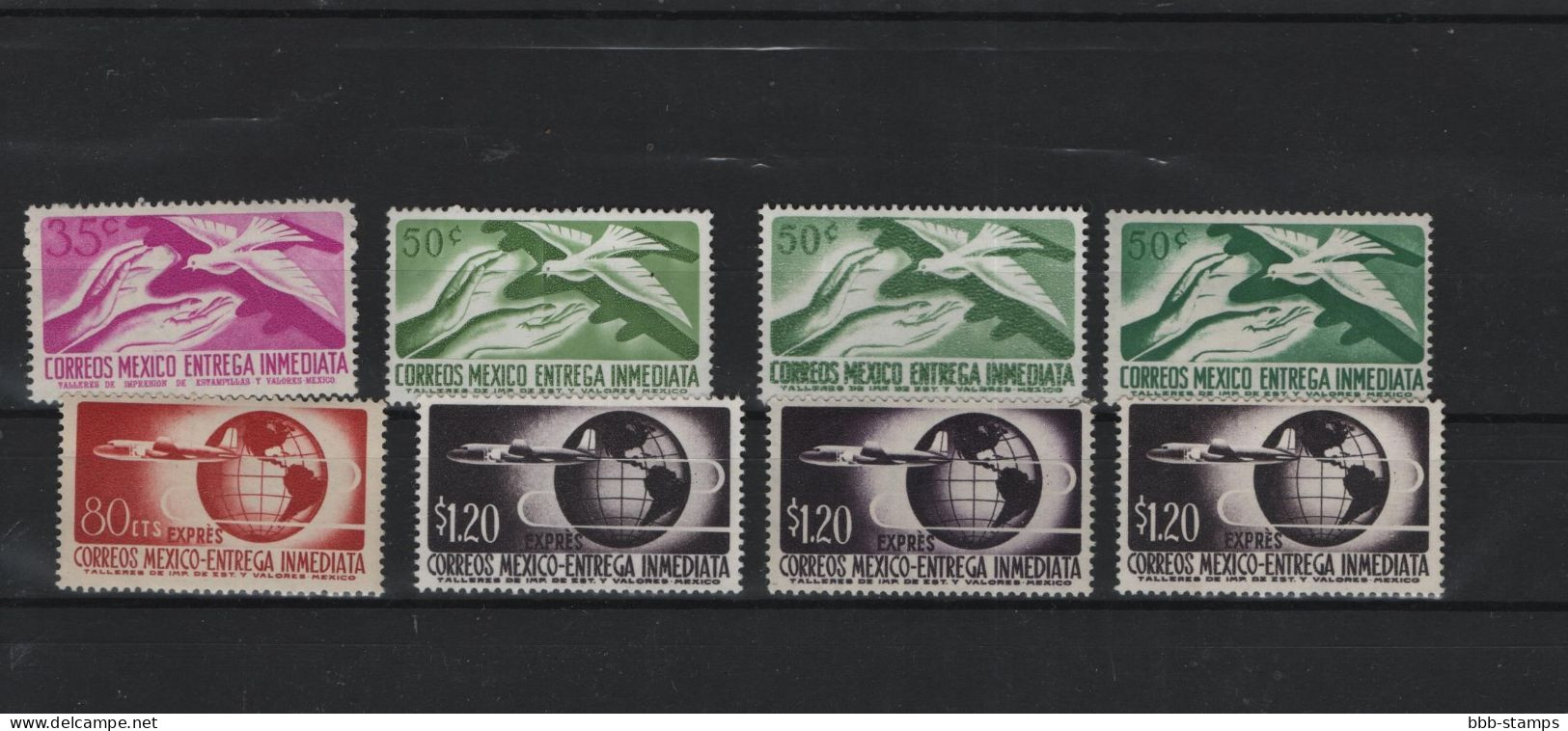 Mexico Michel Cat.No. Mnh/** 1069/1072 X/z - Mexico