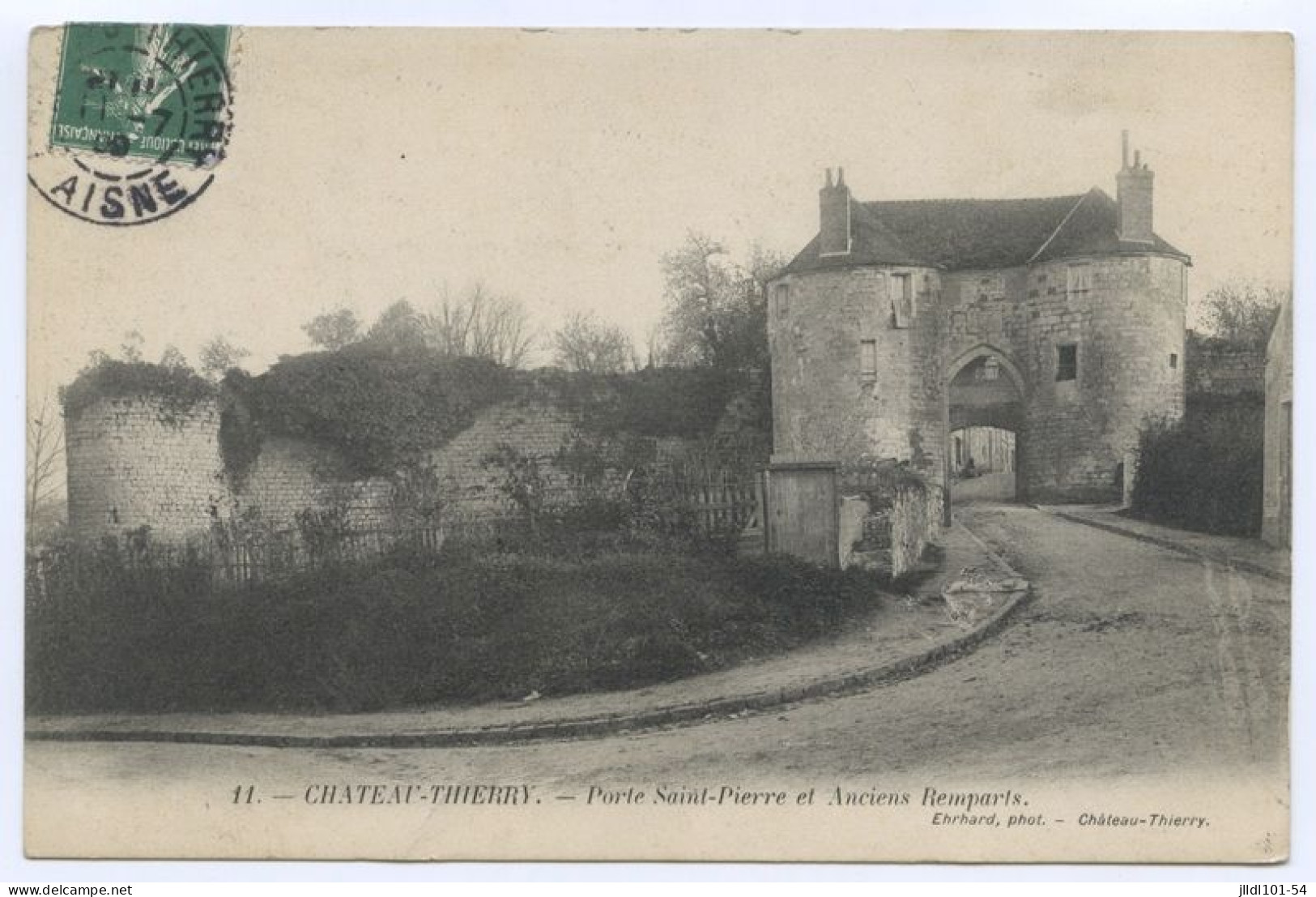 Château-Thierry, Porte Saint Pierre Et Anciens Remparts (lt 10) - Chateau Thierry