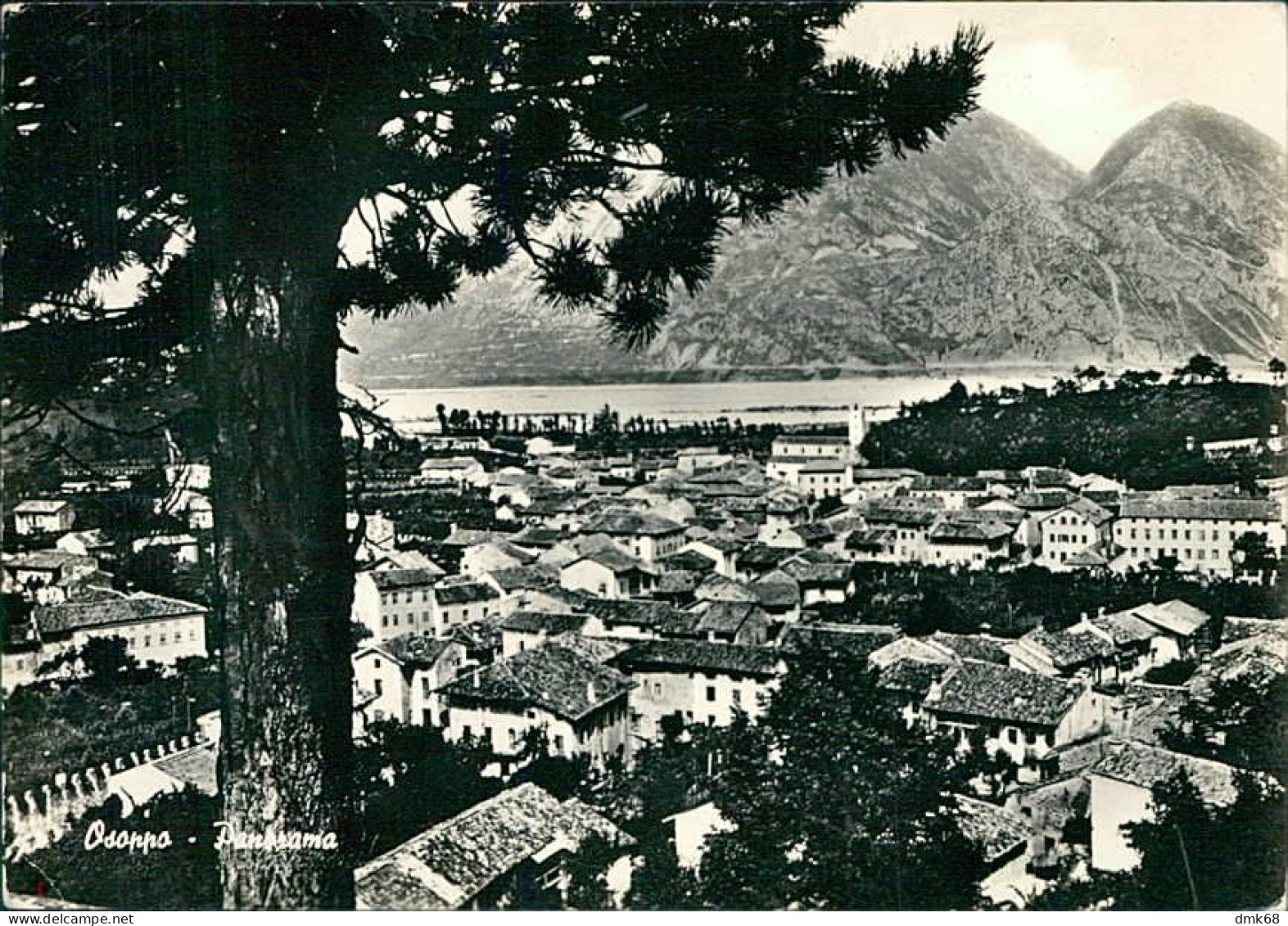 OSOPPO ( UDINE ) PANORAMA - EDIZIONE D'AMATO - SPEDITA 1962 (20607) - Udine