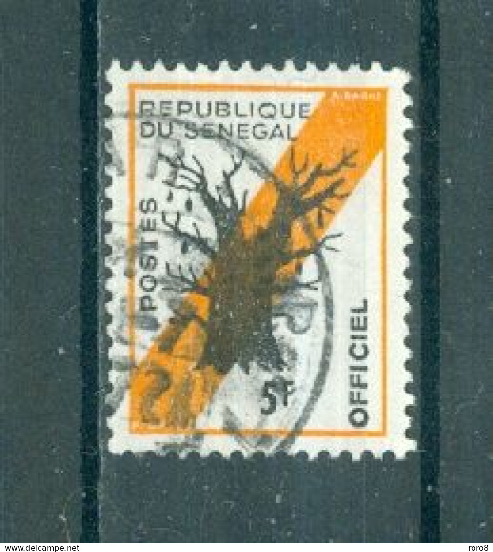 REPUBLIQUE DU SENEGAL - TIMBRES DE SERVICE N°9 Oblitéré - Baobab. - Sénégal (1960-...)